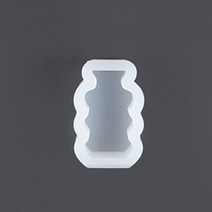 몰드비 오브제 기하학 실리콘 수제 몰드 - 물결화병 소