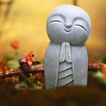 미니불상 불교 석가모니 반가사유상 관세음 지장 보살조각 인형 정원 품, 없음