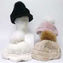 [겨울시즌] 타조방울 털공군모D 귀달이모자 방한모 겨울모자 많이 찾는 상품, 베이지