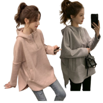 K.ONLINE SHOP봄가을 여자 후드티 후드티셔츠 맨투맨 티셔츠 후드티 후드집업 가디건