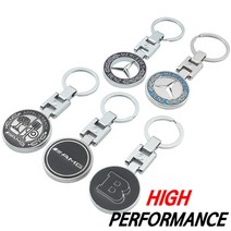 벤츠 원형 5종 키링 키홀더 열쇠고리 키악세사리 AMG로고 브라부스, 3.원형 AMG 로고 - 1개