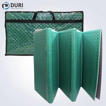 셀바이 감성캠핑매트 롤매트 접이식매트 14단매트 은박돗자리 5m 모음, 04_엠보 2단 코팅캠핑매트 200x140