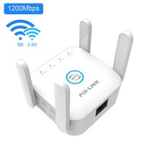유심 라우터 이동식 와이파이 인터넷 에그 데이터 차량용 pix-link 5g wifi 리피터 wi fi 증폭기 5ghz 장거리 익스텐더 1200m 무선 부스터 홈 wi-fi, au 플러그, 흰색 2.4g 5g