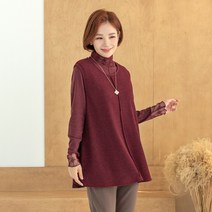 [디얼마미] 커버굿 핀턱 조끼 미시옷 빅사이즈 엄마옷 중년 여성 마담