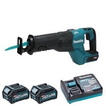 마끼다 JR001GZ 40V 충전컷쏘 베어툴 컷소 초강력 무선 컷쇼 본체 JR001GD201 JR001GM201 배터리 2개 세트 32mm BL모터, JR001GD201(2.5AH)