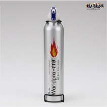 휴대용 소화기 가정용 차량용 460g 청색 회색(중형), 회색