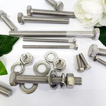 스텐볼트세트 M12/스텐육각볼트 너트평와샤 스텐볼트, 규격, M12x55