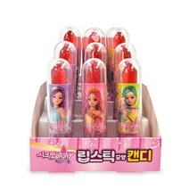 시크릿쥬쥬 스윗라이트 9g x 6개입 불빛 요술봉 장난감 캔디, 시크릿쥬쥬 NEW 립스틱캔디 5gx1