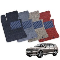 제네시스 전차종 확장형 코일매트 카매트 풀세트 CK, 브라운, G70 4륜(17년9월-)