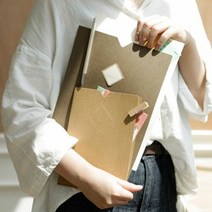 브이 홀더 A5 홀더 종이파일 서류파일 문서파일 다용도파일, 종류:황색(YellowOcher)