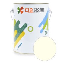 디오페인트 외부용페인트 4L, 스테디02(라이트 치즈)