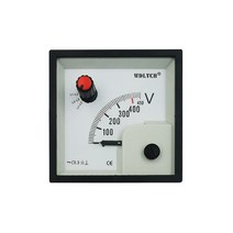 F72-ACB AC 해양 삼상 전압계 스위칭 세 UVW 포인터 300V 450V 68mm 전원 cabine, 03 AC 500V