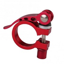 가변 싯포스트 싯클램프 자전거 퀵 릴리스 튜브 사이클링 31.8mm 직송, 2.Red 34.9mm