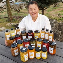 상큼 달콤 수제 과일청 딸기 레몬 자몽 생강 패션후르츠 청 엄마의텃밭 수제과일청 수제청 수제과일식초 수제 식초 500g, 24.망고청