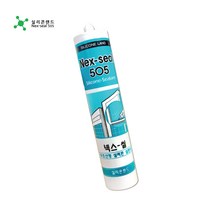 CP 무초산실리콘 실란트 넥스실505 투명 백색 비초산 실리콘, 넥스실_백색