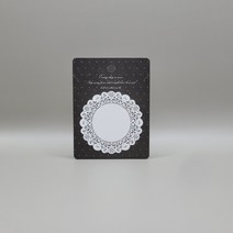 레이스 악세사리택 100매, 블랙