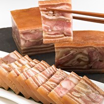 [쿠킹블럭] 탱글탱글 국산돼지 양념 편육 300g 혼술안주 야식, 1팩