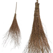 로엘리빙 가성비 대나무비 싸리빗자루 실외청소, 1개