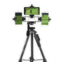 DSLR 카메라 멀티 앵글 트리플 마운트 거치대 스마트폰 짐벌, 본상품