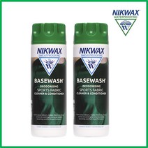 닉왁스(한정특가) 베이스워시(Base Wash)트윈세트 300+300ml 기능성 티셔츠 세제