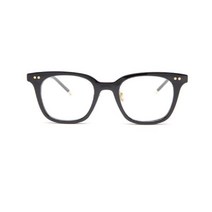 [IL∃7] shine 사각 블랙 뿔테 안경 패션 안경테 동그란 티타늄 여자 남자 동굴이 심플_E∃8260eA