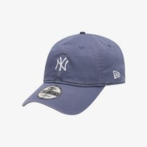 [백화점매장 정품출고] 뉴에라 야구모자 볼캡MLB 워시드 뉴욕 양키스 언스트럭쳐 볼캡 퍼플