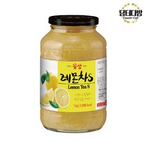 레몬차 1kg 액상차 카페 과일청 꽃샘 에이드만들기, 단품, 1000g