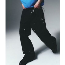 TRAVEL 카펜터 데님 팬츠 블랙 CARPENTER DENIM PANTS BLACK