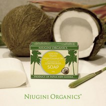 [뉴기니오가닉스] 유기농 코코넛 비누 100g (레몬그라스향), 단품