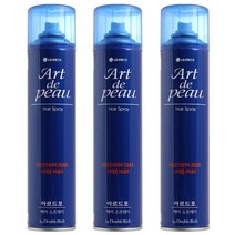엘지 아르드포 헤어 스프레이 파랑, 300ml, 3개입