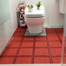 진성산업 미끄럼방지매트(20장) 욕실매트 현관 미끄럼방지 베란다, 01)퍼즐매트 라이트그레이20장