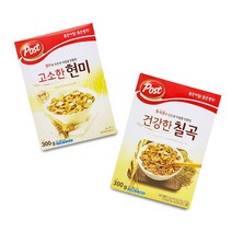 포스트 건강한 칠곡 고소한 현미 300g 건강한 시리얼 통곡물 선식, 건강한 칠곡 300g