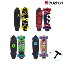 버즈런 스케이트보드 아둥가 시리즈 24인치 크루져보드, 프리스타일