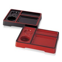 DIW7C54D7 멜라민 멜라민그릇 일식그릇 모밀정식판 레드 접시 일본식기 일식 디저트 멜라민식기 주방식기, 도매프리 본상품선택