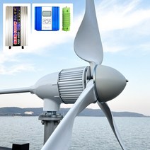 발전기 더 강력한 5000W 수평 풍력 터빈 폴란드 창고 풍차 포함 업그레이드 신제품, 6.24V - Off grid system-6000W