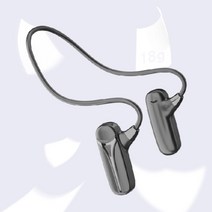 귀안아픈 개방형 이어폰 무선 블루투스 청력보호 귀걸이형 통화용 자전거 배달 운동, 단품