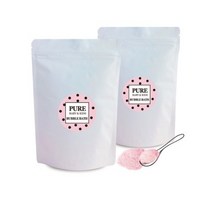 아르비앙 퓨어 버블바스 입욕파우더 리필 보들보들 스윗로즈, 320g, 4개