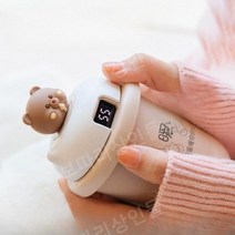 충전손난로 멀티 보조배터리 USB 미니 휴대용, 베어10000mAh+가습기