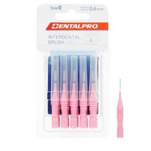 덴탈프로 치간칫솔 I자형 0호(4S) 0.6mm 10P 치석제거 치아관리