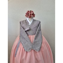 [도아한복] 그레이 레이스 혼주 신랑신부 하객 폐백 촬영 한복대여