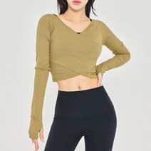 뮤즈마인 - 와이드 브리제 커버업 슬리브 카키 요가복 필라테스 상의 커버업 헬스 테니스 홈트 발레 폴웨어 크롭 여리핏, 블루, M