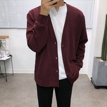애드매이브 댄디한 스판 루즈핏 V넥 가디건 3color 95~115 빅사이즈까지
