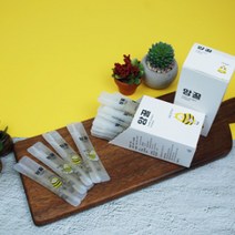 [선물세트] 자연벌꿀로 만든 앙꿀 선물세트 국내산 100% 꿀 스틱 답례품 추석, 1개, 10g