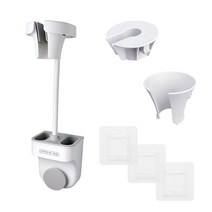 사라사라 2in1 샤워기 드라이기 홀더 거치대 세트 + 패치걸이 3p, 1개
