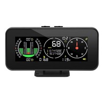 MAIMEIMI Inclinometer for Car Digital HUD GPS Level Tilt Meter Real-time Speed Slope Meter Multif