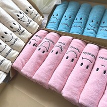 요일수건 선물포장세트 7장 1세트 30수 170g 호텔수건, 민트