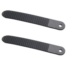 스노우 보드 바인딩 숏 스키 에이트 길이 170mm 1 쌍 앰프 2pcs 발가락 래칫 사다리 스트랩 흰색 플라스틱 검정, 없음