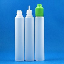 5Pcs 30ml 60ml LDPE 플라스틱 짜기 펜 Dropper 병 E 주스 Childproof 모자 긴 얇은 팁 승/퍼널 눈 액체 컨테이너, [01] 60ml, [01] Plastic, [06] green