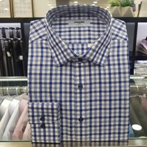 레노마셔츠 투톤 깅엄체크RKFSLP971NY