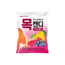 롯데웰푸드 [캔디]목캔디 믹스베리봉 아이간식 군것질 217g, 26개
